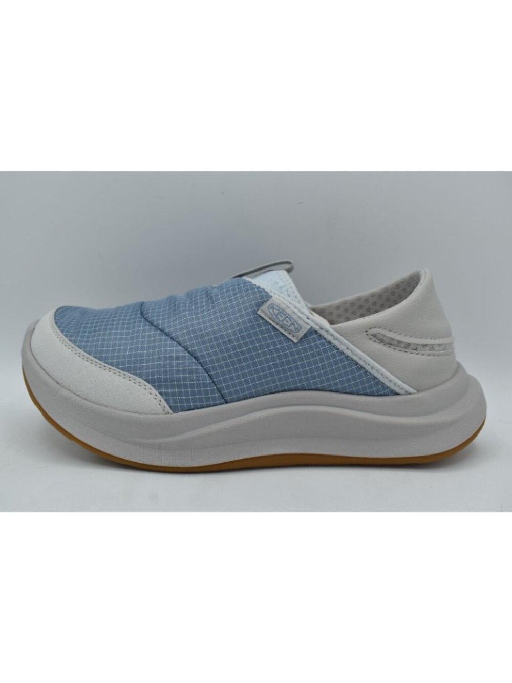 Keen Womens Size 9 Whyser Faded Denim Slip On Shoes - Picture 7 of 11